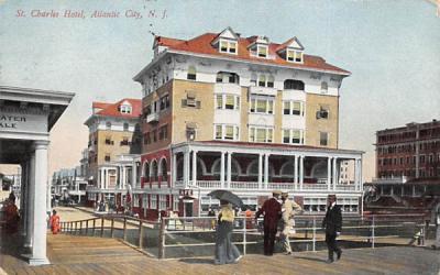 St. Charles Hotel Atlantic City, New Jersey Postcard