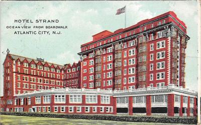 Hotel Strand Atlantic City, New Jersey Postcard