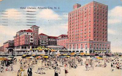 Hotel Chelsea Atlantic City, New Jersey Postcard