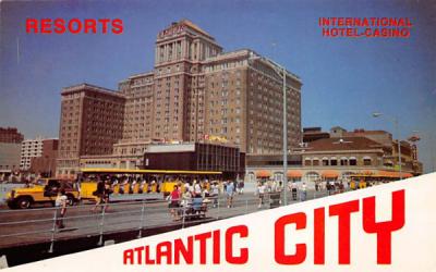 Resorts International Casino-Hotel Atlantic City, New Jersey Postcard