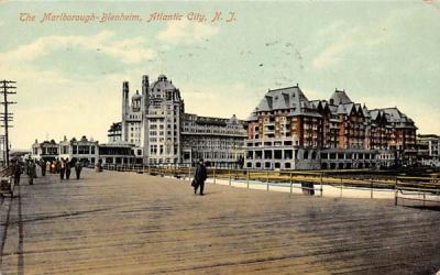 The Marlborough-Blenheim Atlantic City, New Jersey Postcard