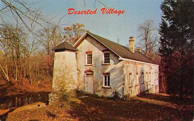 The enameling shop at the Deserted Village Allaire, New Jersey Postcard