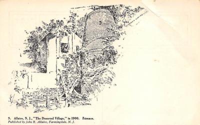 The Deserted Village Allaire, New Jersey Postcard