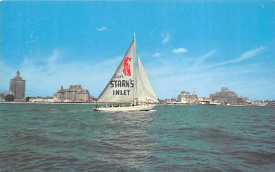 Capt. Starn's Restaurant and Boating Center Atlantic City, New Jersey Postcard