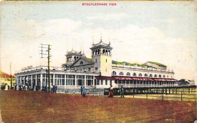 Steeplechase Pier Atlantic City, New Jersey Postcard