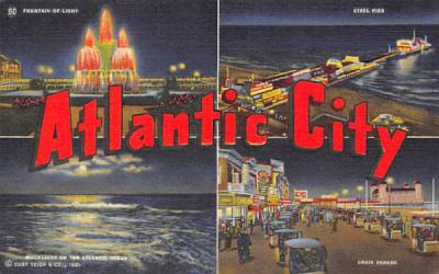 Atlantic City New Jersey Postcard