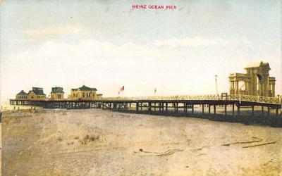 Heinz Ocean Pier  Atlantic City, New Jersey Postcard