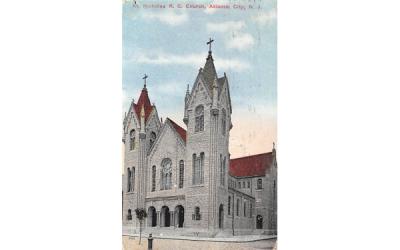 St. Nicholas R. C. Church Atlantic City, New Jersey Postcard