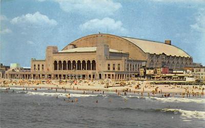 Convention Hall Atlantic City, New Jersey Postcard