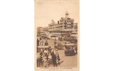 The Seaside House from the Boardwalk Atlantic City, New Jersey Postcard