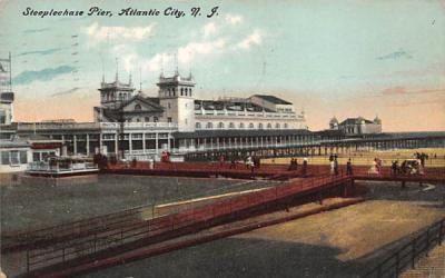 Steeplechase Pier Atlantic City, New Jersey Postcard