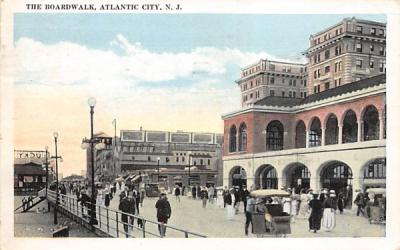 The Boardwalk Atlantic City, New Jersey Postcard