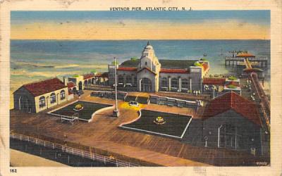 Ventnor Pier Atlantic City, New Jersey Postcard