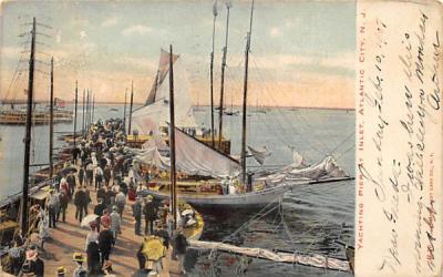 Yachting Pier at Inlet Atlantic City, New Jersey Postcard