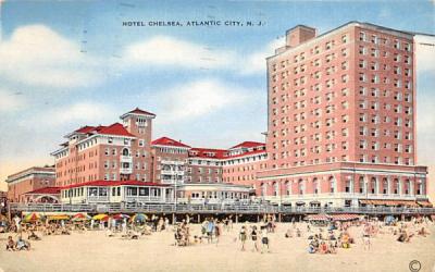 Hotel Chelsea Atlantic City, New Jersey Postcard