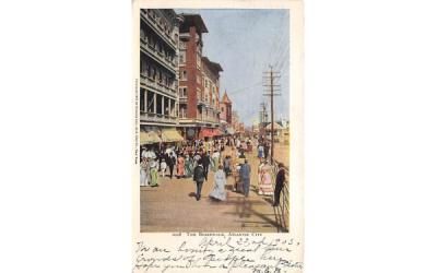 The Boardwalk Atlantic City, New Jersey Postcard