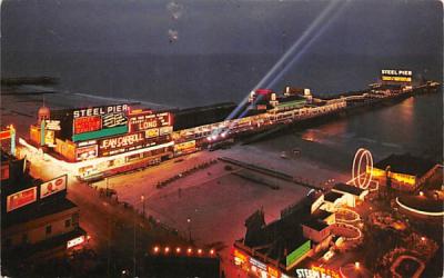 Steel Pier Atlantic City, New Jersey Postcard