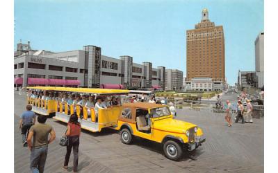 Famous Boardwalk in front of Bally's Park Place Atlantic City, New Jersey Postcard