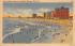 Lower Chelsea Beach and Hotels Atlantic City, New Jersey Postcard