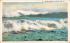 Ocean Waves Atlantic City, New Jersey Postcard