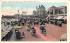 Looking Toward Million Dollar Pier Atlantic City, New Jersey Postcard