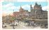 Beach Scene Atlantic City, New Jersey Postcard