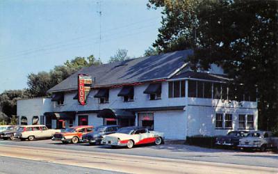 Waterfront Inn Belvidere, New Jersey Postcard