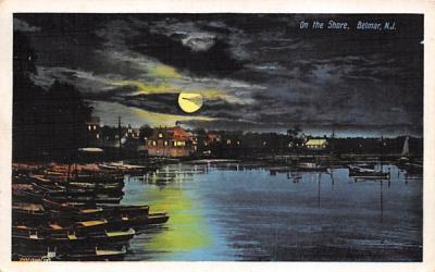 On the Shore Belmar, New Jersey Postcard