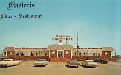 Mastoris Diner-Restaurant Bordentown, New Jersey Postcard