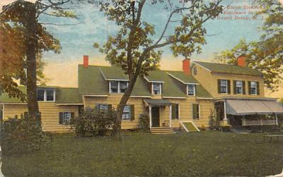 Baron Steuben's  Bound Brook, New Jersey Postcard