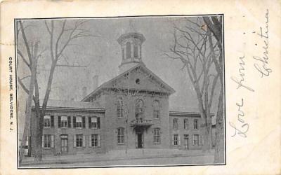 Court House Belvidere, New Jersey Postcard