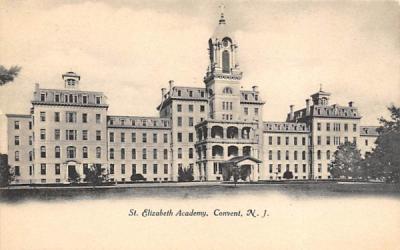 St. Elizabeth Academy Convent, New Jersey Postcard