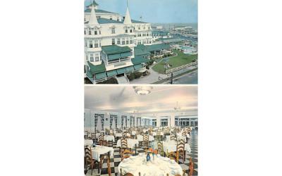 The Colonial Hotel and Villa Cape May, New Jersey Postcard