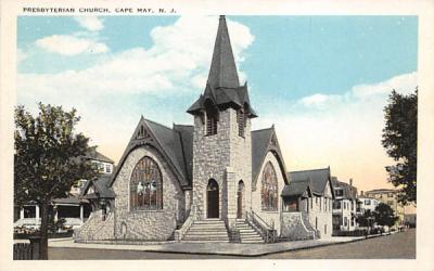 Presbyterian Church Cape May, New Jersey Postcard