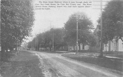 The State Ocean Highway Cape May, New Jersey Postcard