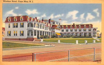 Windsor Hotel Cape May, New Jersey Postcard