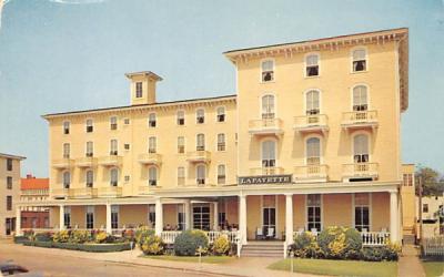 Hotel Lafayette Cape May, New Jersey Postcard