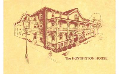 The Huntington House Cape May, New Jersey Postcard