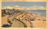 Bathing Beach and Boardwalk Cape May, New Jersey Postcard