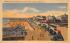 General View of Boardwalk Cape May, New Jersey Postcard