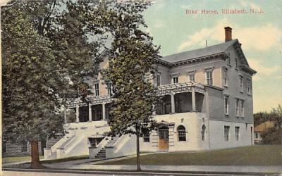 Elks' Home Elizabeth, New Jersey Postcard