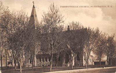 Presbyterian Church Flemington, New Jersey Postcard