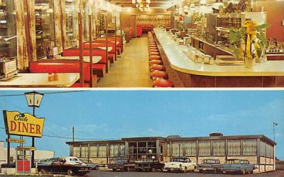 Circle Diner Flemington, New Jersey Postcard