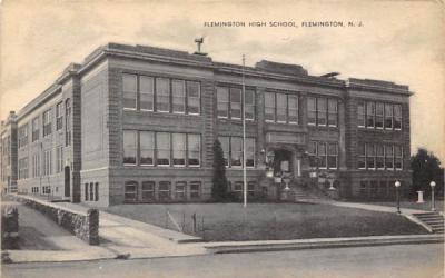 Flemington High School New Jersey Postcard