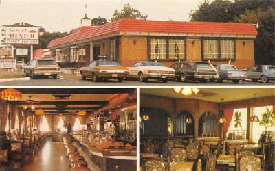 Sunset Diner and Restaurant Green Brook, New Jersey Postcard