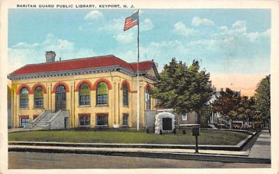 Raritan Guard Public Library Keyport, New Jersey Postcard ...