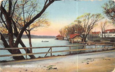 Lake Carasljo Lakewood, New Jersey Postcard