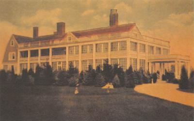 Mansion of John D. Rockefeller, Reproduction Lakewood, New Jersey Postcard