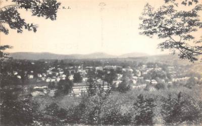 Scene Around Lafayette, New Jersey Postcard