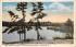 Lake Manetta-View at the Old Seminary Hole Lakewood, New Jersey Postcard